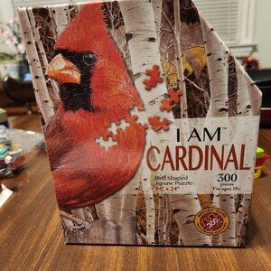 300 Piece Jigsaw Puzzle- "I Am Cardinal"- Madd Capp